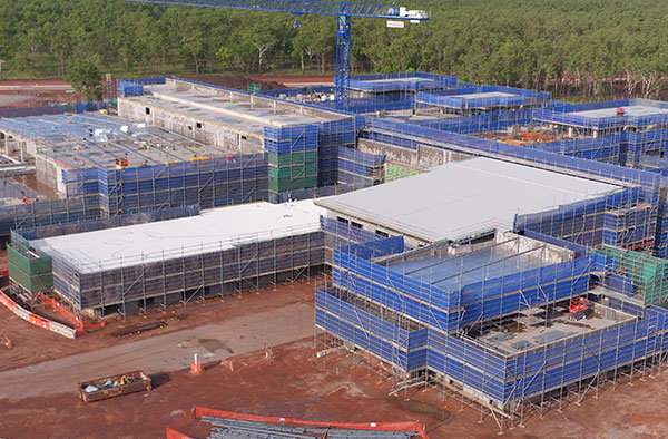 Palmerston Hospital Roof System Application